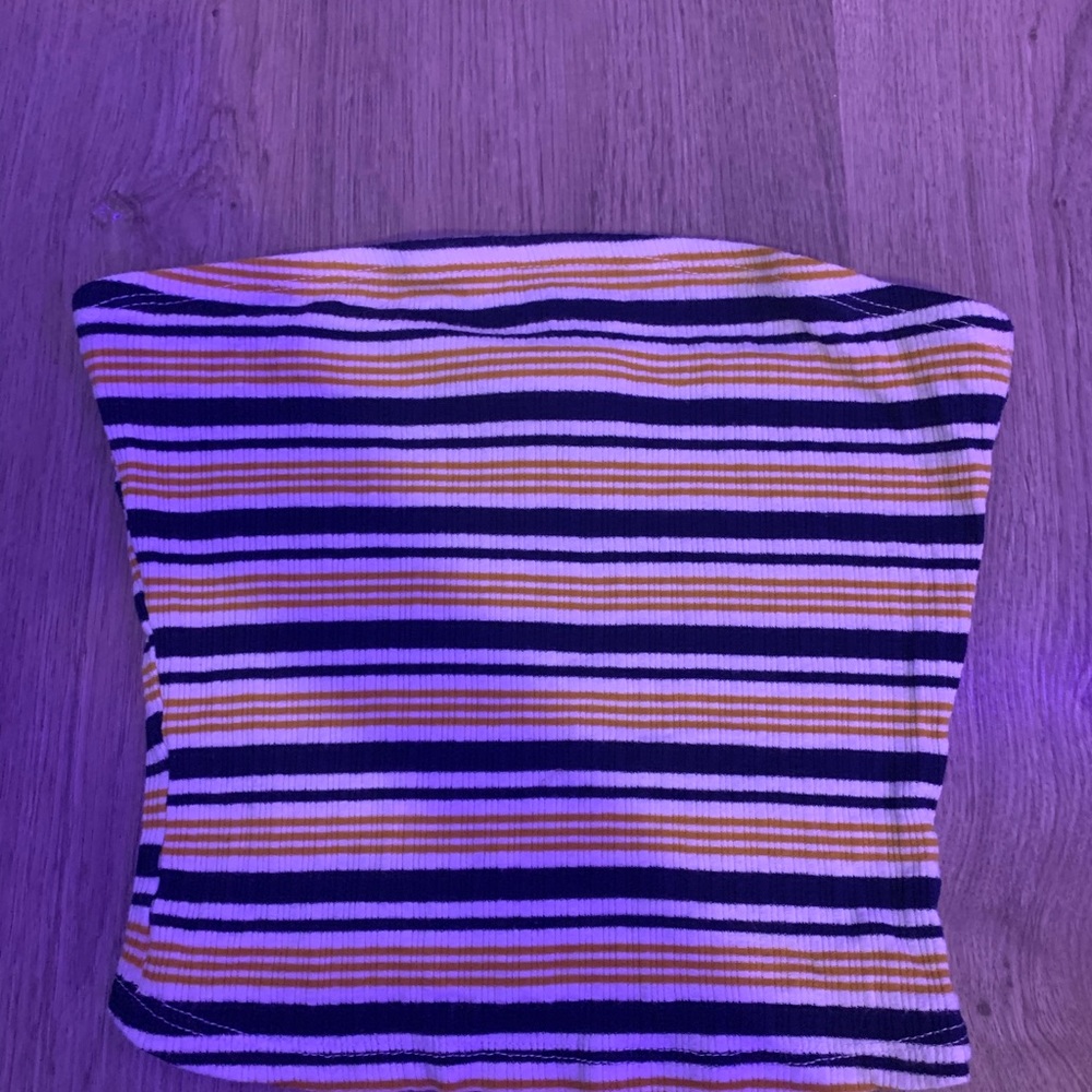 Cooper Closet boutique striped tube top